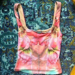 AFRM Floral Top XS
